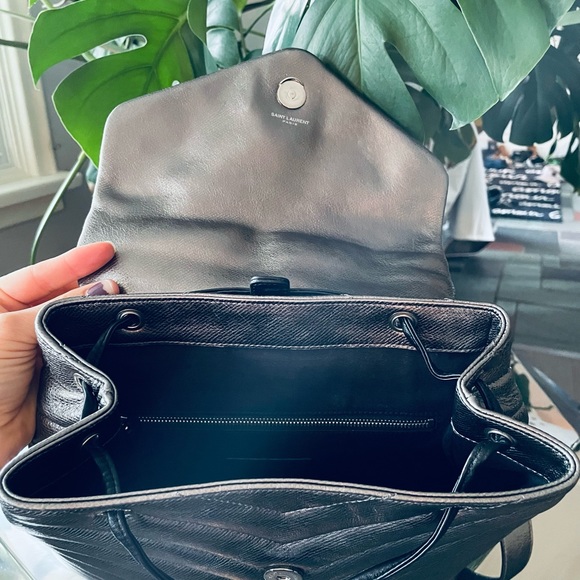 Authentic YSL Medium Loulou Backpack - Picture 13 of 14